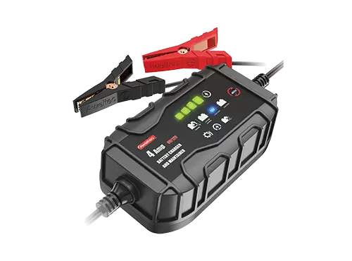Aweltec Cargador de bater&iacute;a inteligente 4A 6V/12V Mantenedor para plomo-&aacute;cido y litio