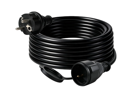 ALLROAD Alargador Exterior Schuko IP44 16A Cable Alemán Impermeable 5m